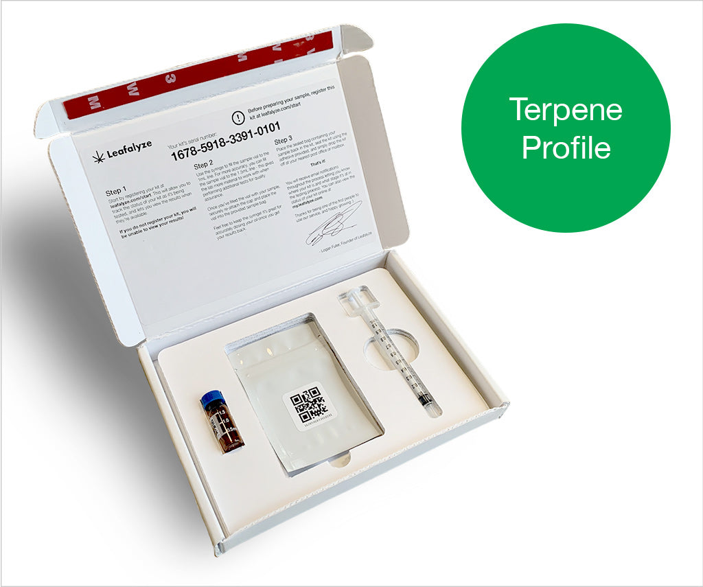 Leafalyze Terpene Profile Test Kit